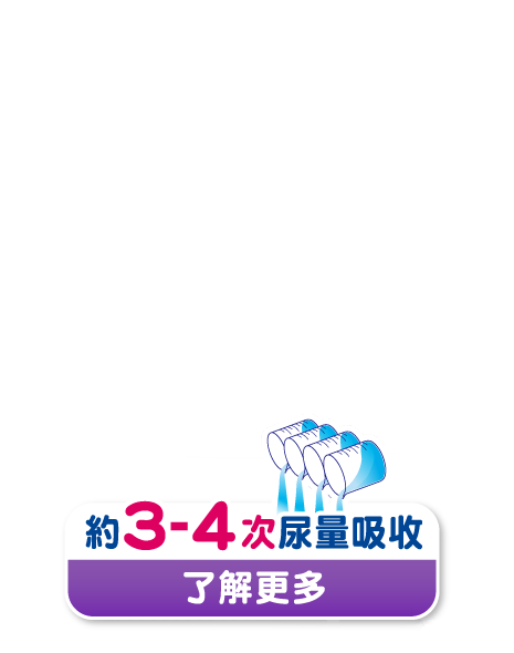 臀部加寬超安心 約3-4次尿量吸收 了解更多